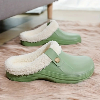 Johanna – Unisex Fleece-Lined Clogs
