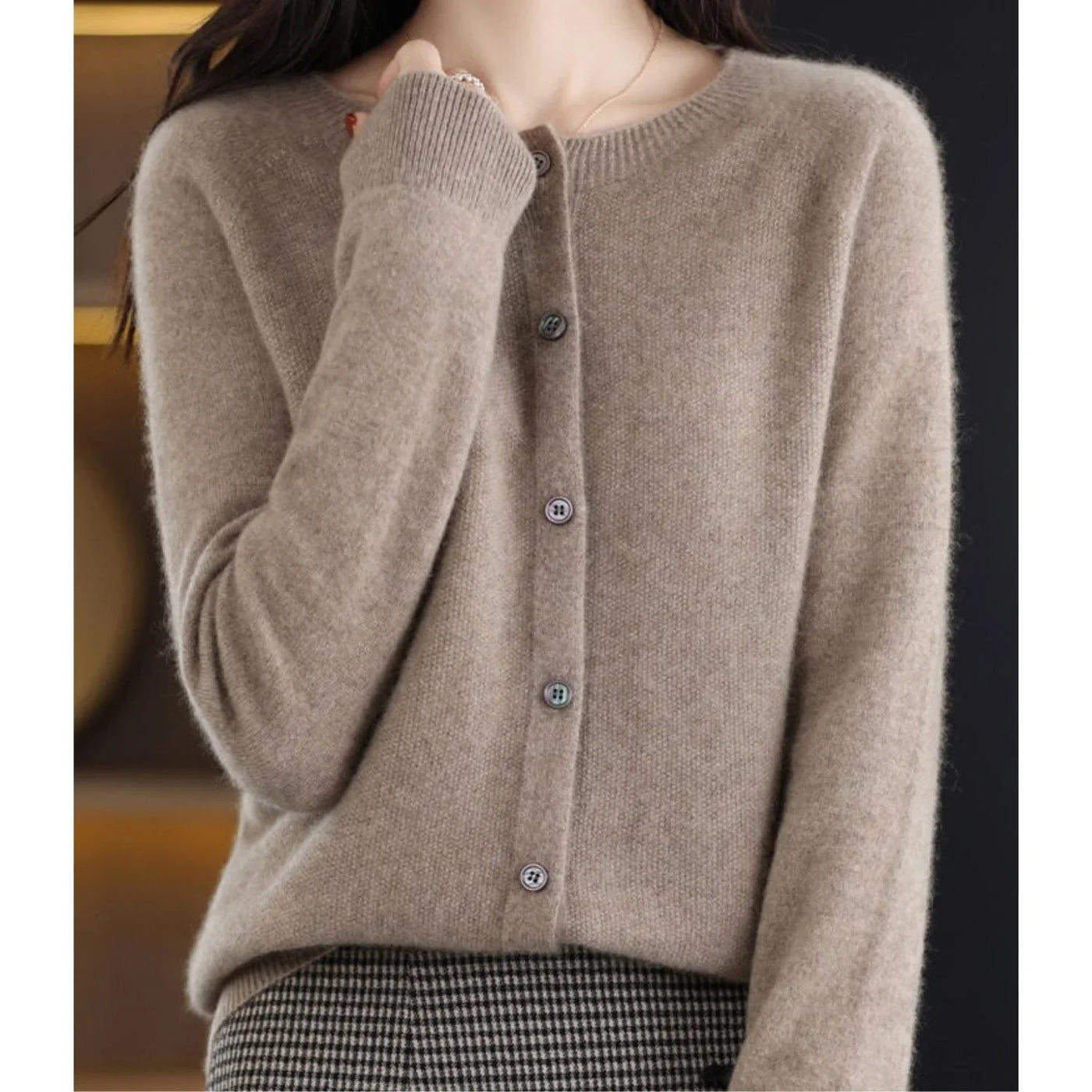 Luzern Merino Wool Cardigan