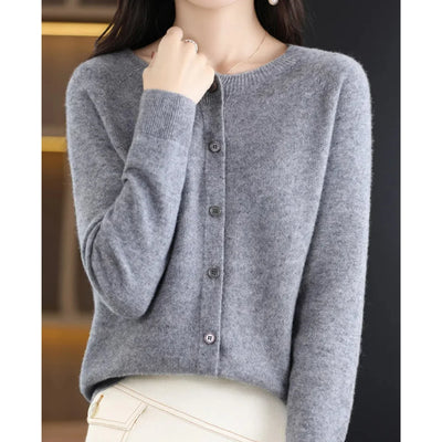 Luzern Merino Wool Cardigan