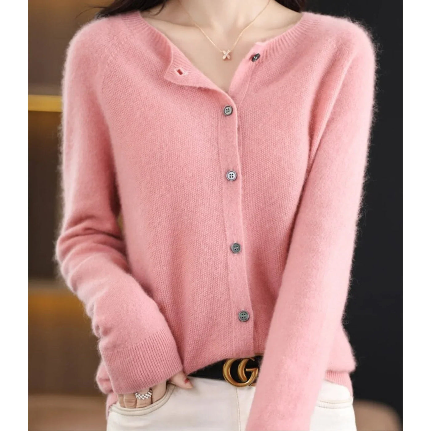 Luzern Merino Wool Cardigan