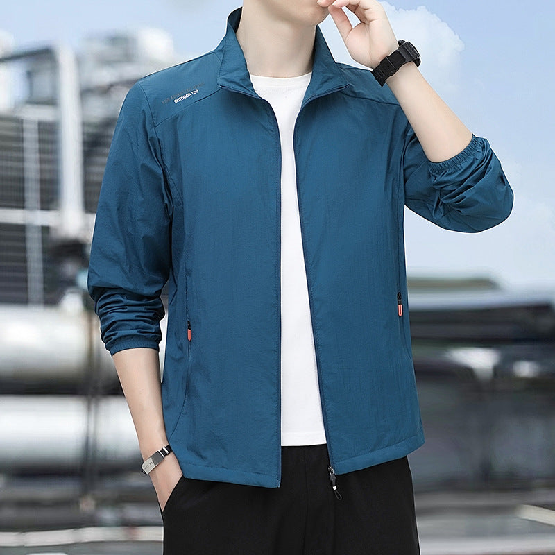 Herren Leichte Golf Übergangsjacke