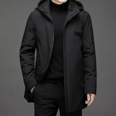 Herren Winterjacke – Wasserabweisend & Warm mit Klassischem Design