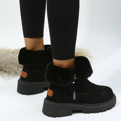 Stylische und Wasserdichte Damen Winterstiefel – Superwarm mit Futter