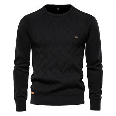 Herren Strickpullover mit Diamantmuster von Jordan