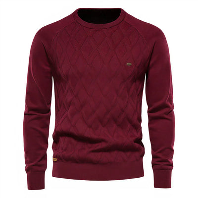 Herren Strickpullover mit Diamantmuster von Jordan