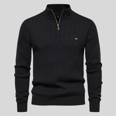 Gianni Premium Herrenpullover mit Halbzip