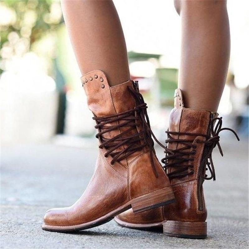 Elegante Damen-Cowboystiefel im Western-Stil – Mit Spitzem Design und Raffinierten Akzenten