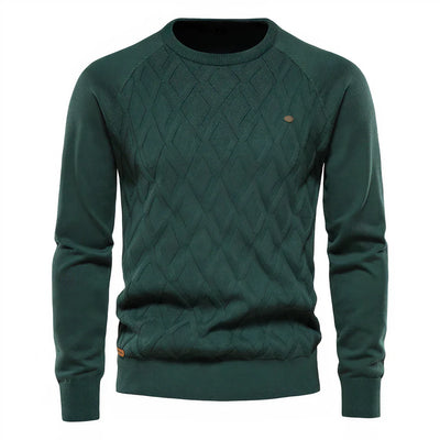 Herren Strickpullover mit Diamantmuster von Jordan
