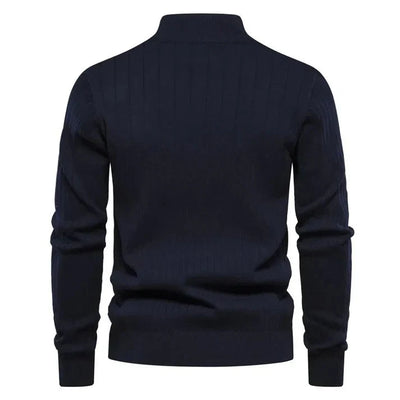 Gianni Premium Herrenpullover mit Halbzip