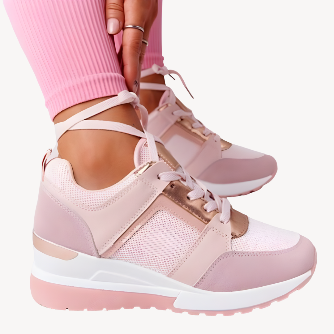 Damen Orthopädische Wedge Sneakers – Stilvoller Komfort und Eleganz