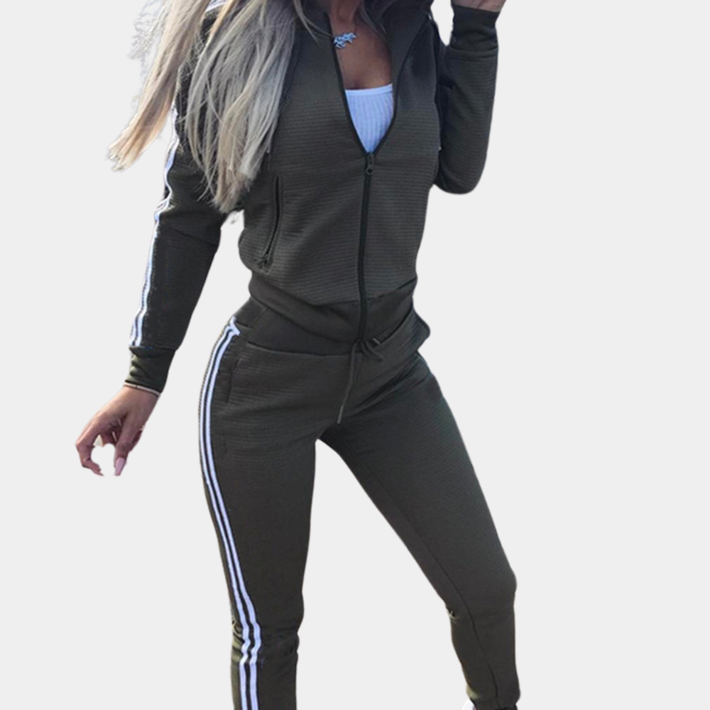 Zweiteiliger Damen Trainingsanzug – Sienna Set